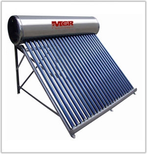 M G R solar water heater 